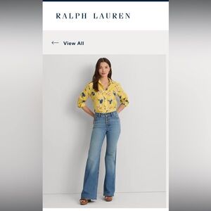 RLL Ralph Lauren Comfort Stretch Flare Jean